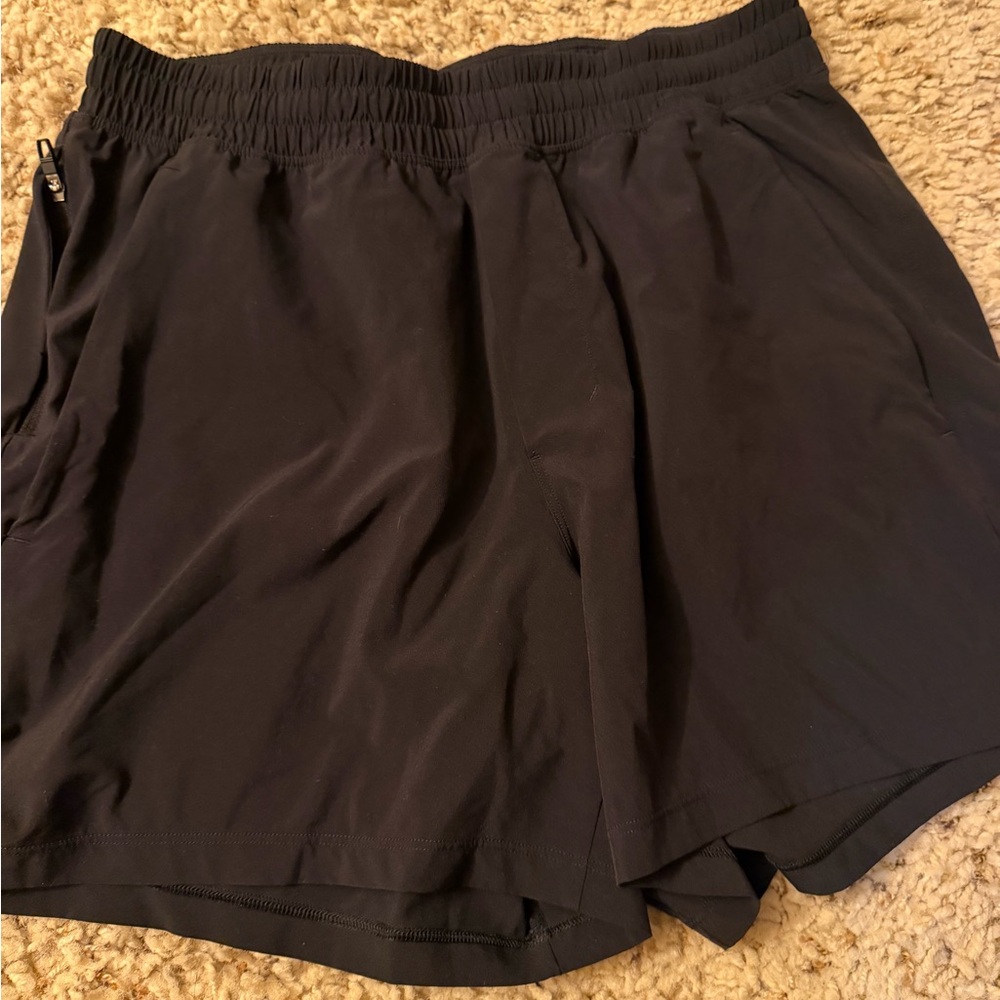 lululemon athletica Men's Black Athletic Shorts